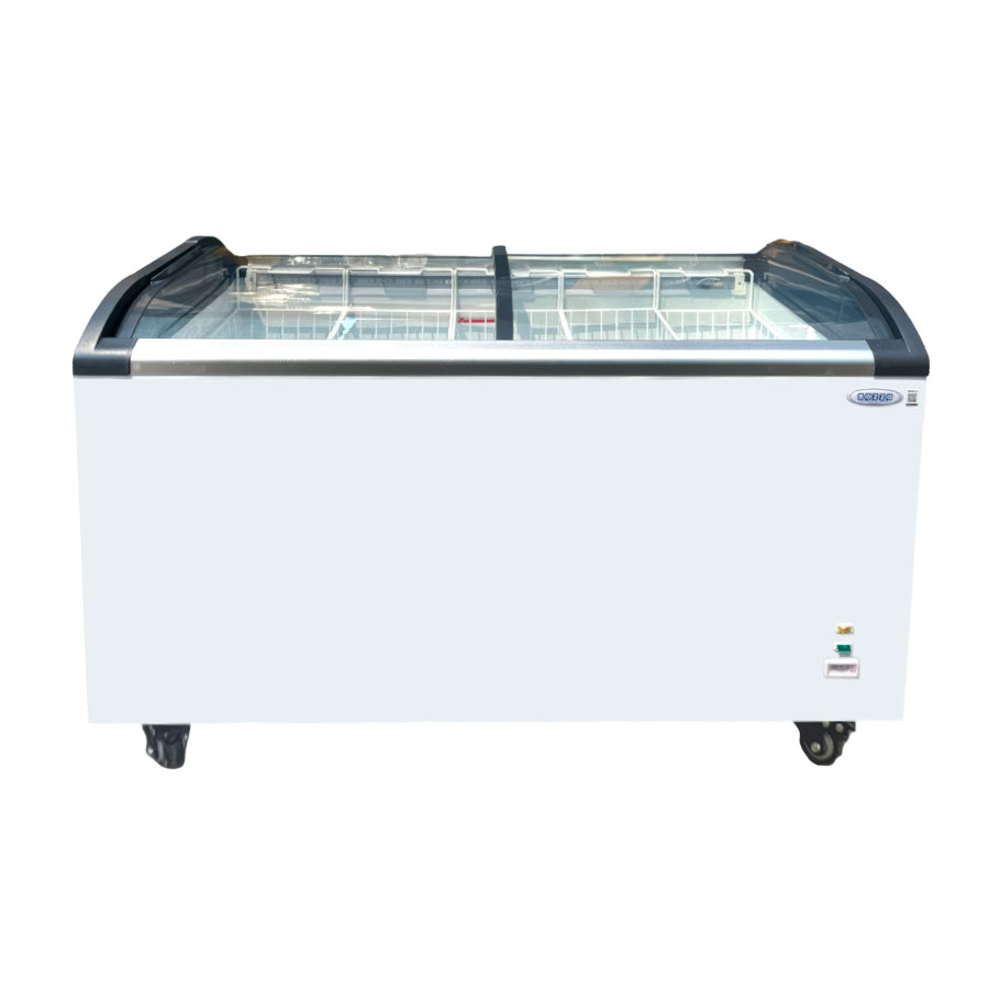 Congelador Comercial 520lt Vidro Curvo