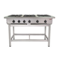 Anafe 6 Platos 35×35 cm