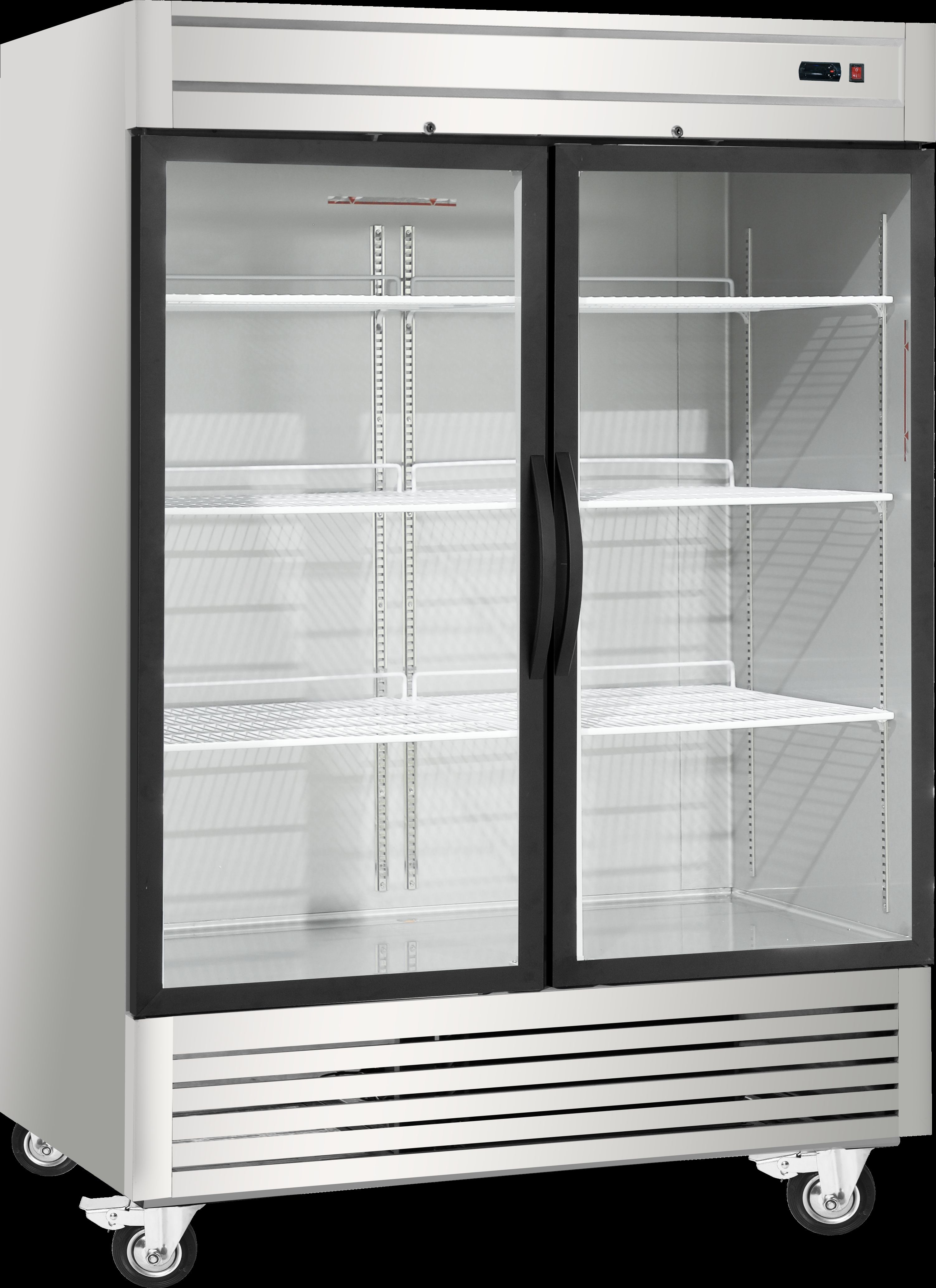 Congelador 2 Ptas Vidrio Turbo Cooling